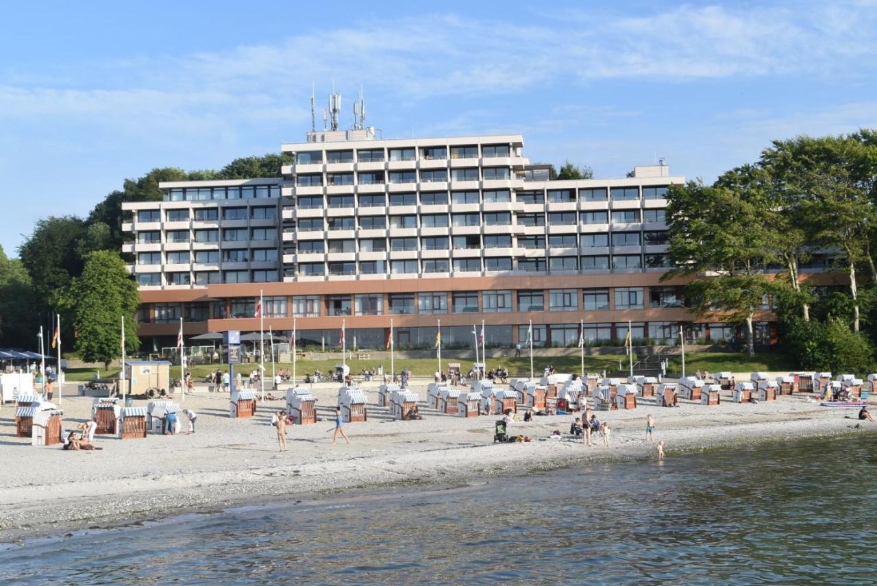 Fewo1846 Intermar - Kajuete Foerdeblick - Familienfreundliches Studioapartment Mit Balkon Und Meerblick 格吕克斯堡 外观 照片