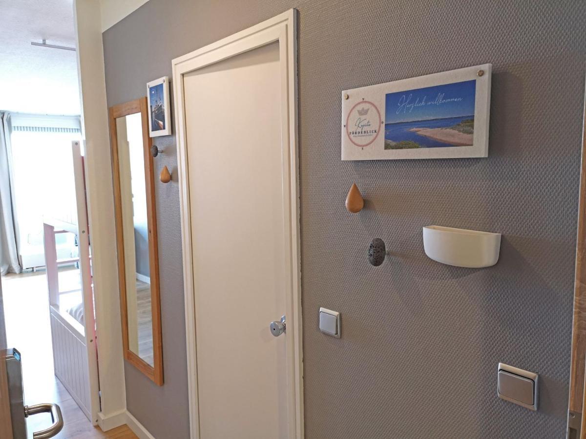 Fewo1846 Intermar - Kajuete Foerdeblick - Familienfreundliches Studioapartment Mit Balkon Und Meerblick 格吕克斯堡 外观 照片