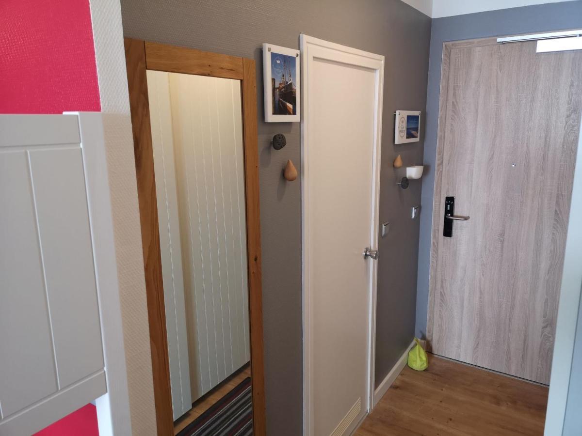 Fewo1846 Intermar - Kajuete Foerdeblick - Familienfreundliches Studioapartment Mit Balkon Und Meerblick 格吕克斯堡 外观 照片